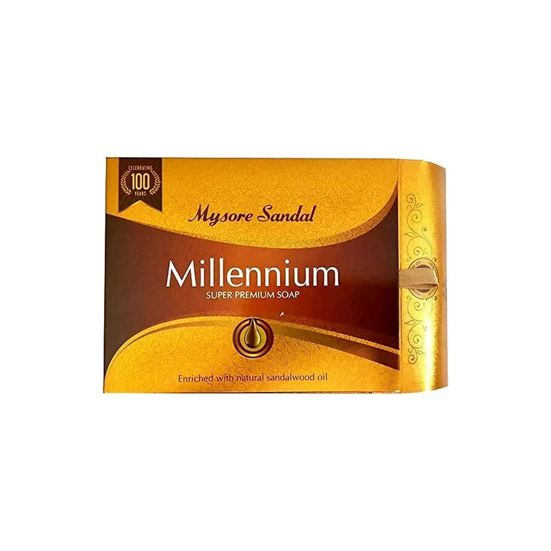 Mysore Sandal Millennium Super Premium Sandalwood Soap Mysore Sandal Millennium Super Premium Sandalwood Soap-Pack Size-150 g