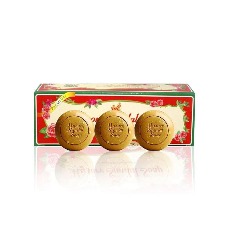 Mysore Sandal Soap-Pack of 3 - Image 4