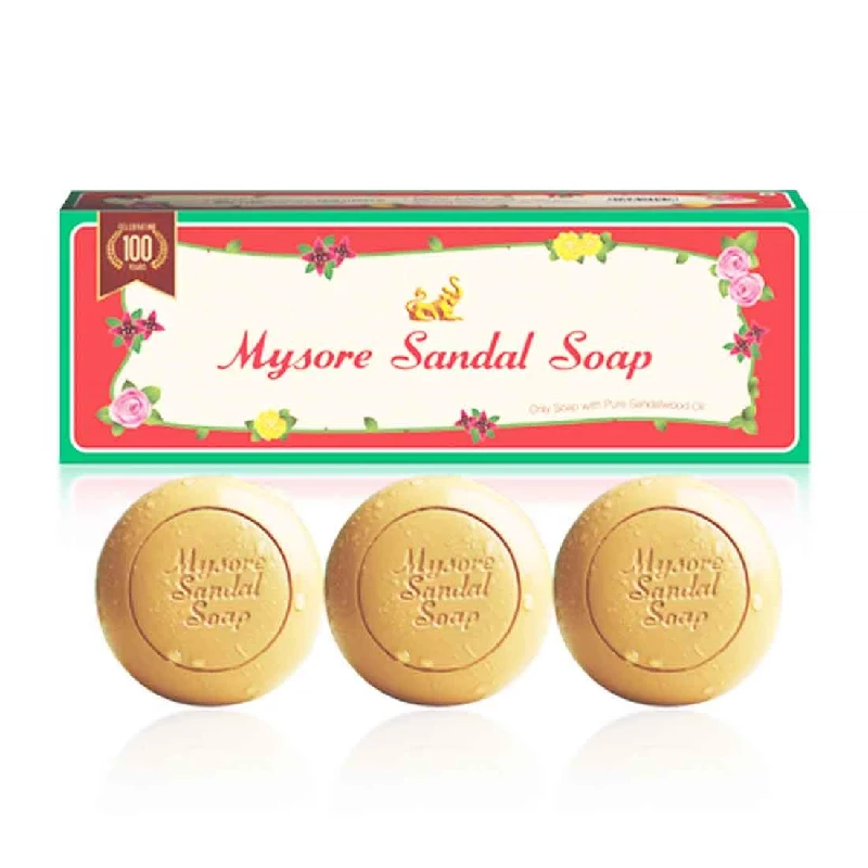 Mysore Sandal Soap-Pack of 3 - Image 5