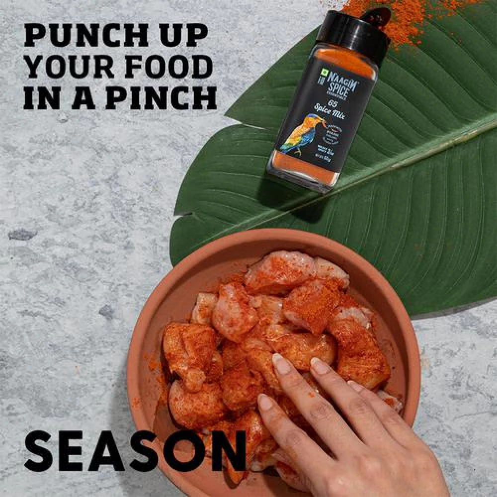 NAAGIN Spice Essentials 65 Spice Mix - Made With Byadgi Chillies - Image 10