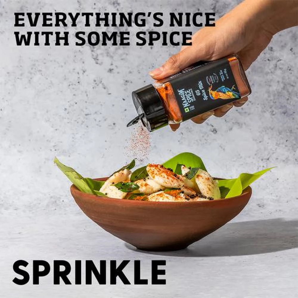 NAAGIN Spice Essentials 65 Spice Mix - Made With Byadgi Chillies - Image 8