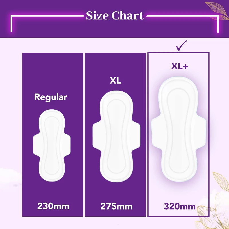 NIINE Dry Comfort Ultra Thin XL+ Sanitary Napkins for Heavy Flow - Image 6