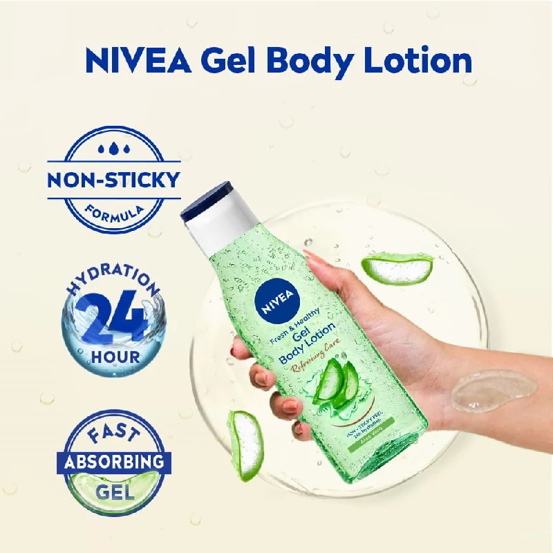 NIVEA Gel Body Lotion Aloe Vera - Image 4