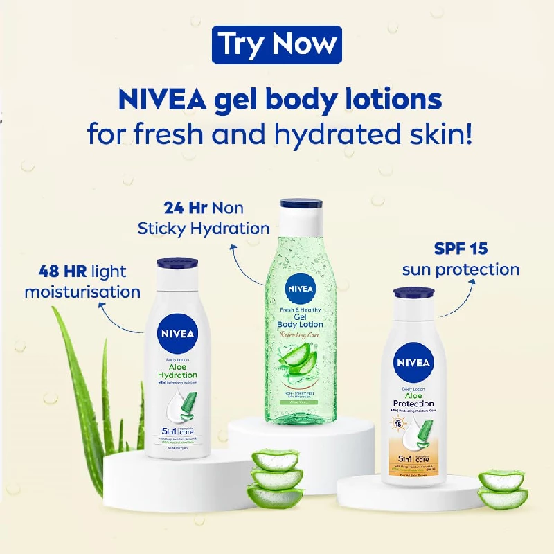 NIVEA Gel Body Lotion Aloe Vera - Image 6