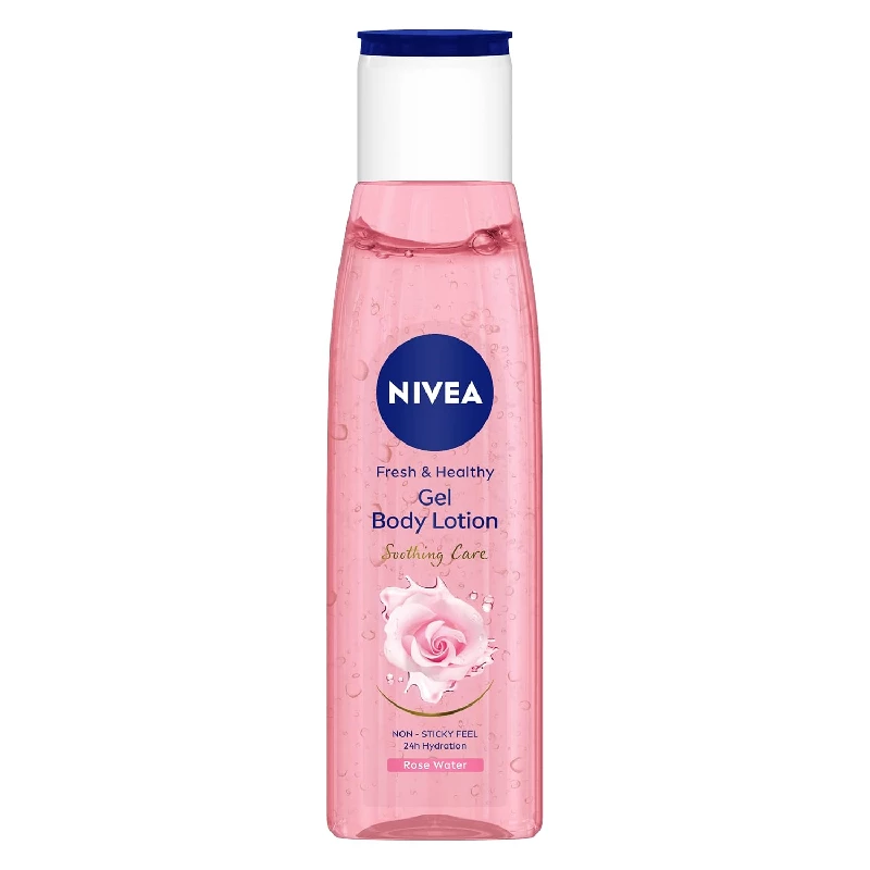 NIVEA Gel Body Lotion Rose With Refreshing Care For 24h Hydration