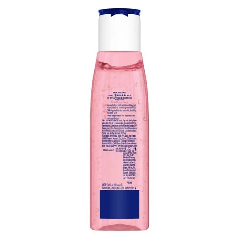 NIVEA Gel Body Lotion Rose with Refreshing Care For 24H Hydration - Image 6