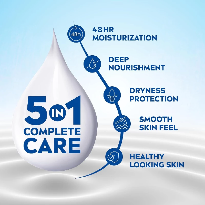 NIVEA Shea Smooth Body Lotion with 48 H Moisturization - Image 3