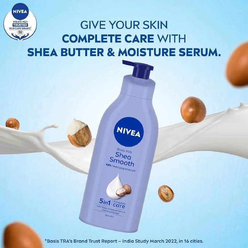 NIVEA Shea Smooth Body Lotion with 48 H Moisturization - Image 4