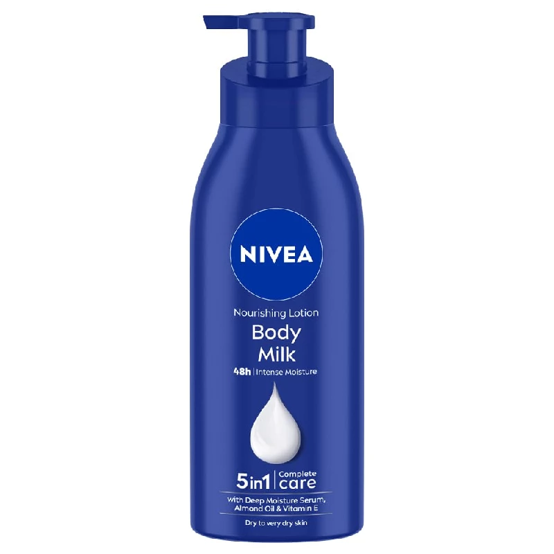 NIVEA Vit E Body Milk Serum - 5 In 1 Complete Care For 48H Nourished & Smooth Skin NIVEA Vit E Body Milk Serum - 5 In 1 Complete Care For 48H Nourished & Smooth Skin-Pack Size-400 ml