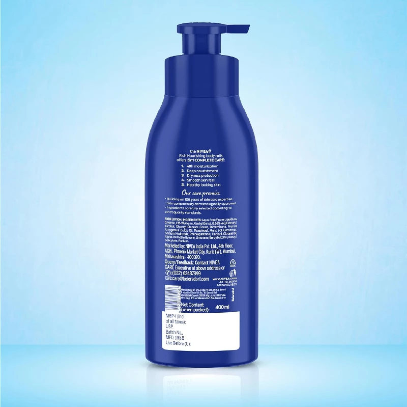 NIVEA Vit E Body Milk Serum - 5 In 1 Complete Care For 48H Nourished & Smooth Skin - Image 6