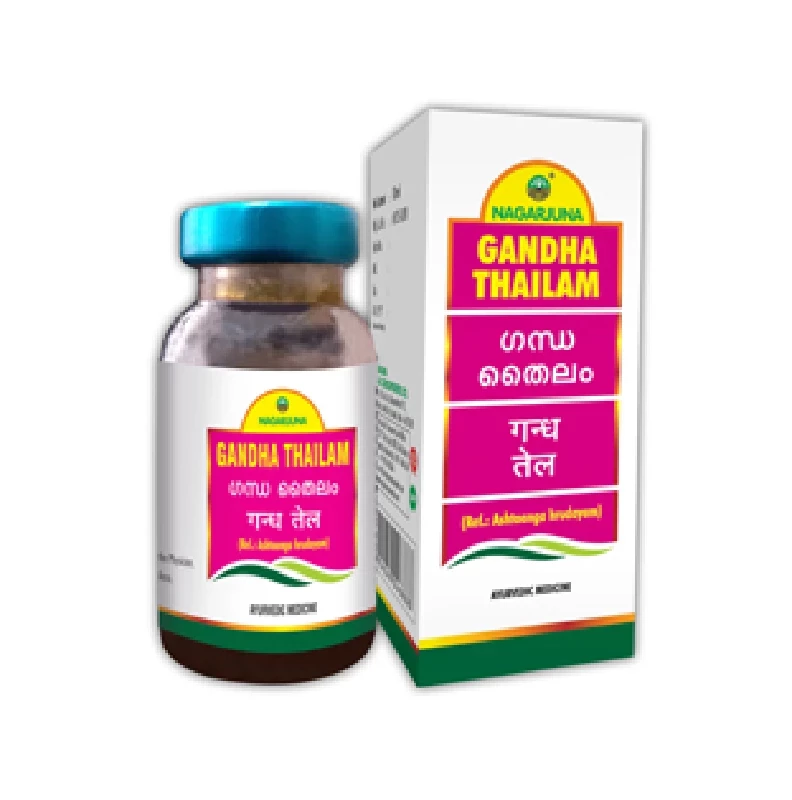 Nagarjuna Ayurveda Gandha Thailam - Image 1