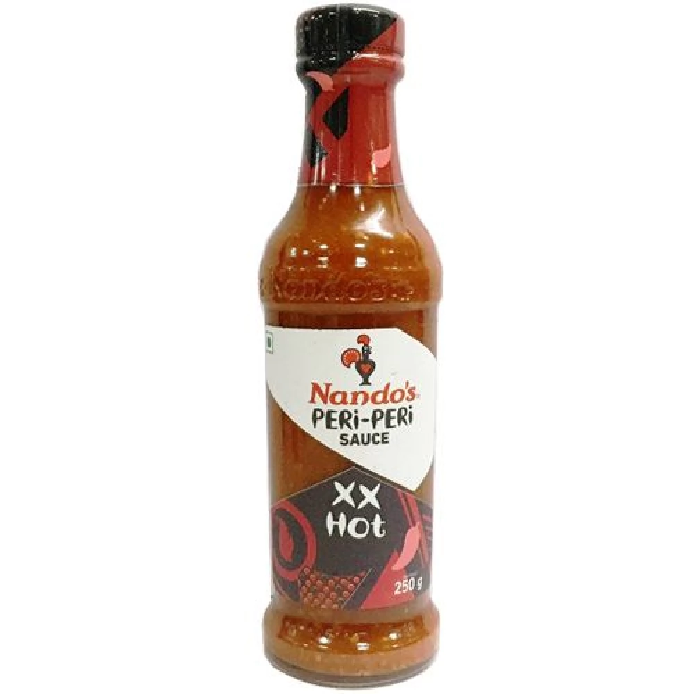 Nandos Sauce  Extra Extra Hot Peri Peri Nandos Sauce  Extra Extra Hot Peri Peri--250 g Bottle