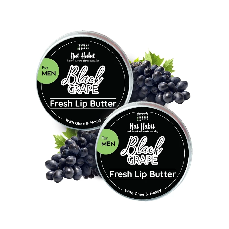 Nat Habit Black Grape Lip Balm 10 G