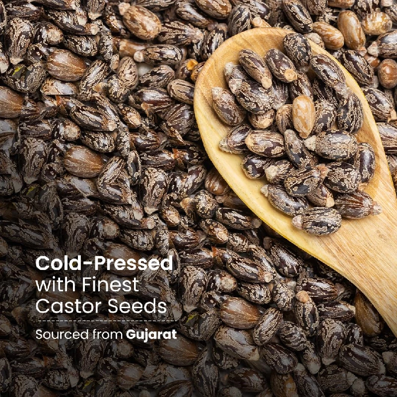 Nat Habit Cold Pressed Pure Castor Oil For Hair - Image 2
