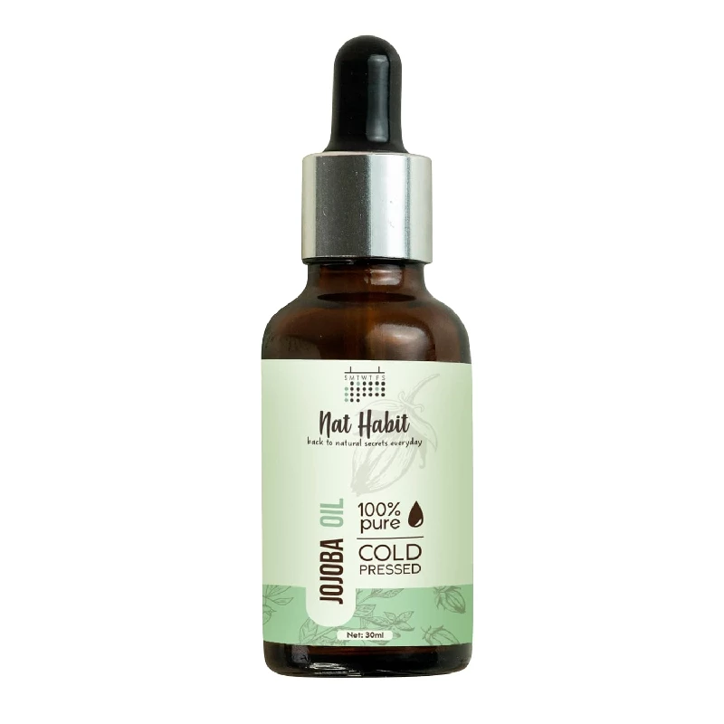 Nat Habit Cold Pressed Pure Jojoba Oil Nat Habit Cold Pressed Pure Jojoba Oil-Pack Size-30 ml