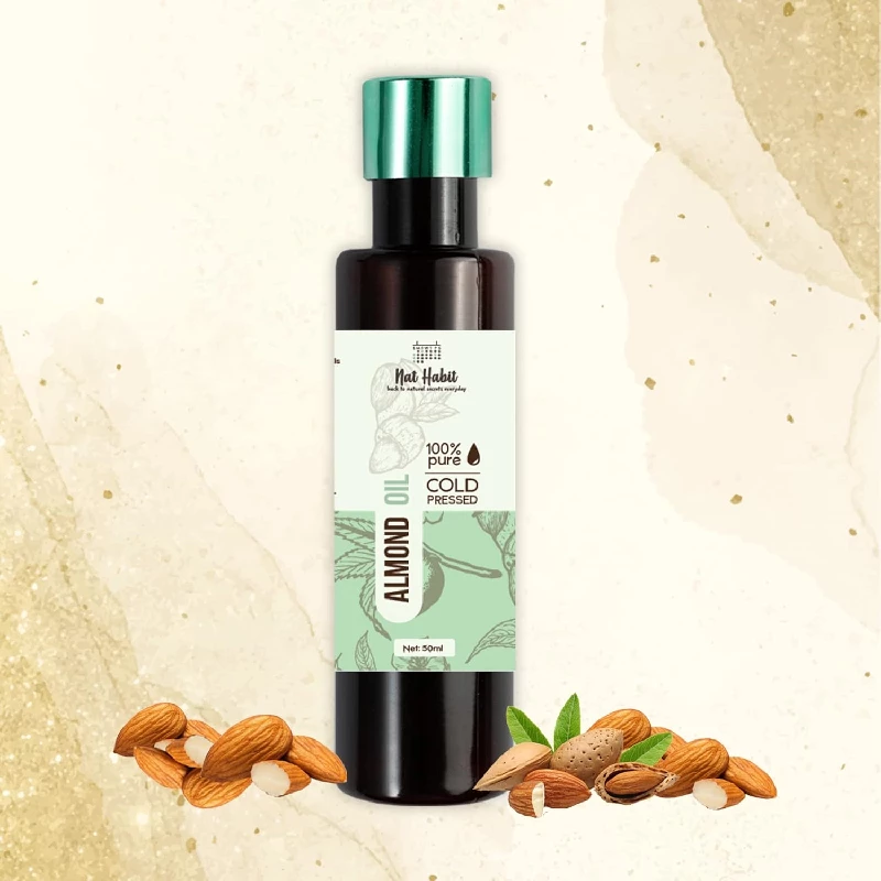 Nat Habit Cold Pressed Pure Sweet Almond Oil - Image 5