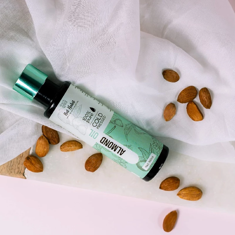 Nat Habit Cold Pressed Pure Sweet Almond Oil - Image 6