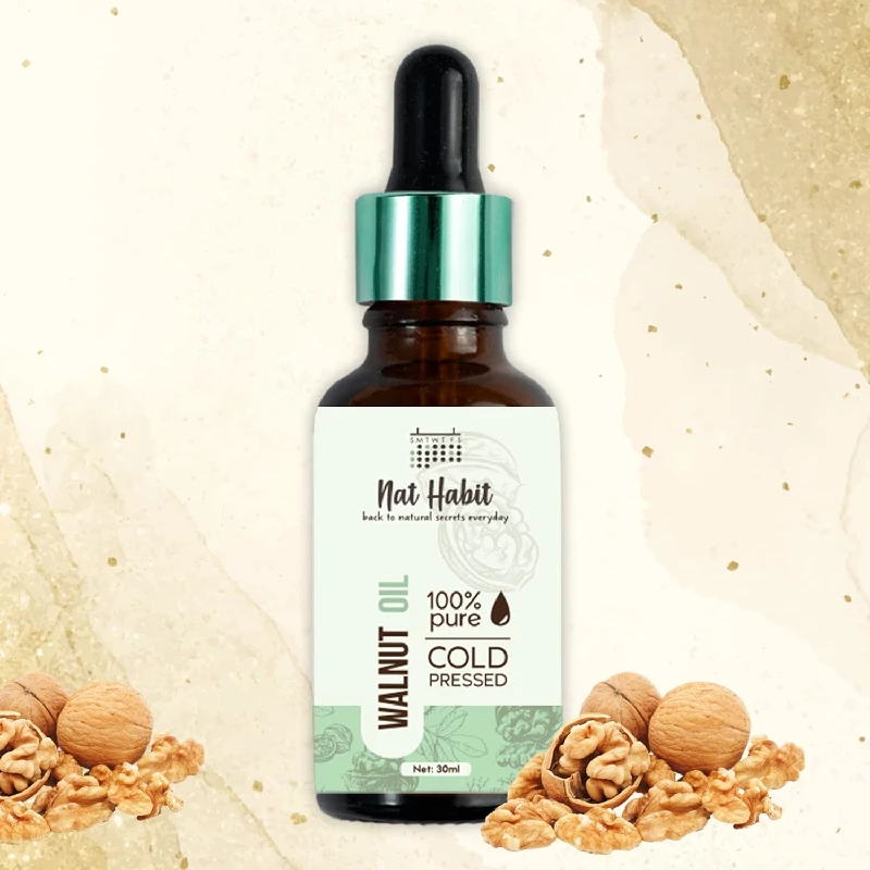 Nat Habit Cold Pressed Pure Walnut Oil - Image 2