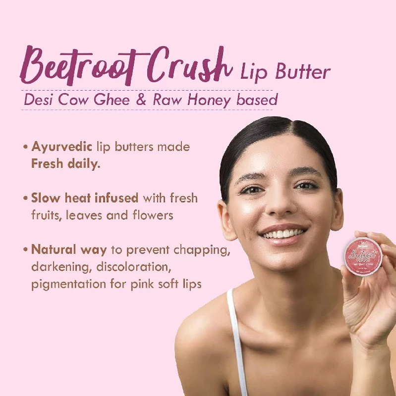 Nat Habit Dasabuti Summer Hair Oil & Beetroot Crush Lip Balm For Dry & Chapped Lips - Image 3
