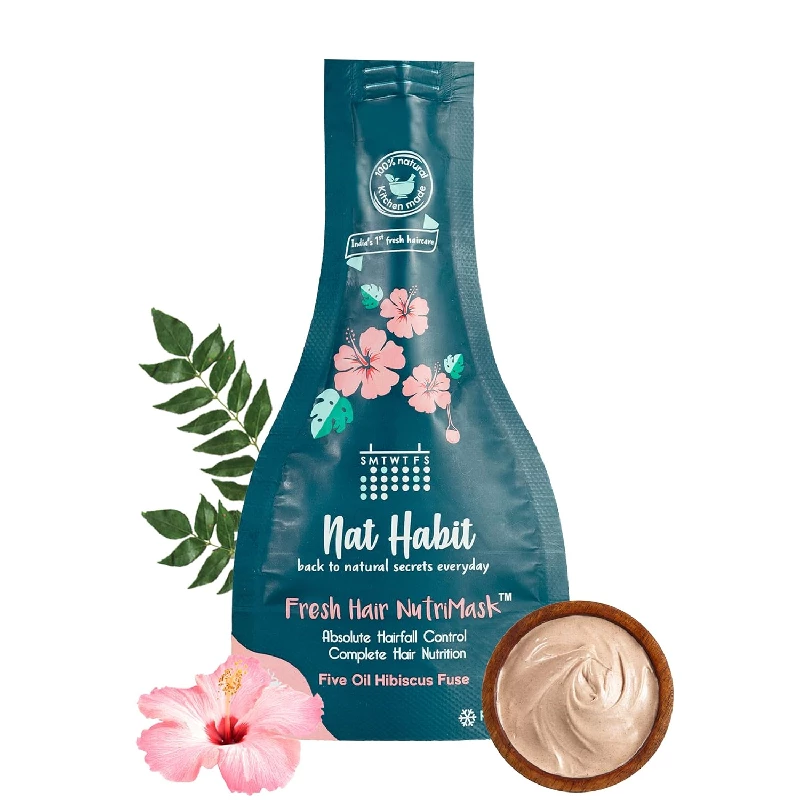 Nat Habit Five Oil Hibiscus Nutrimask Hair Mask