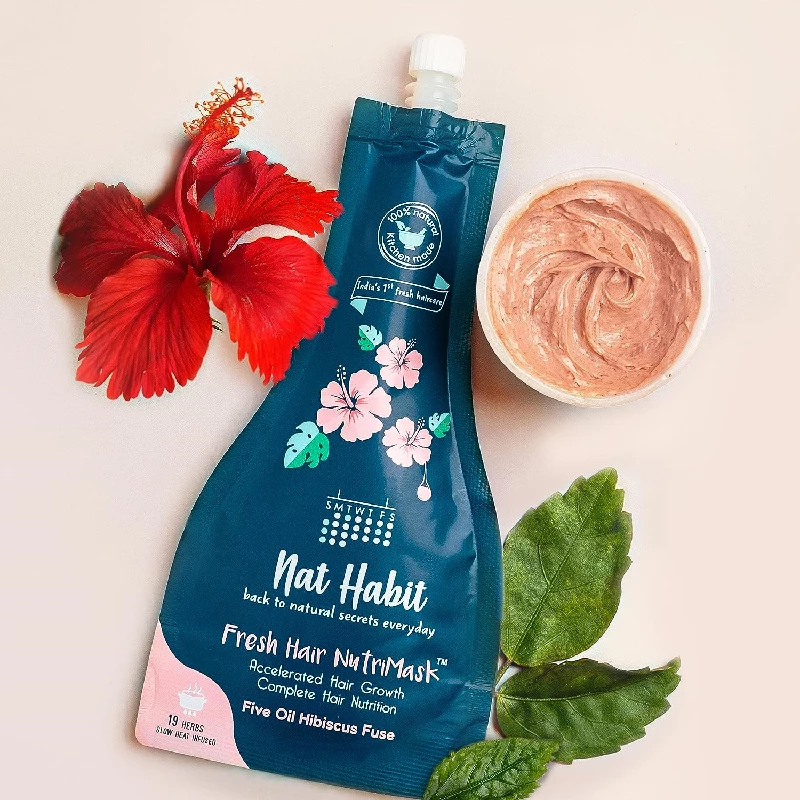 Nat Habit Five Oil Hibiscus NutriMask-Hair Mask - Image 2