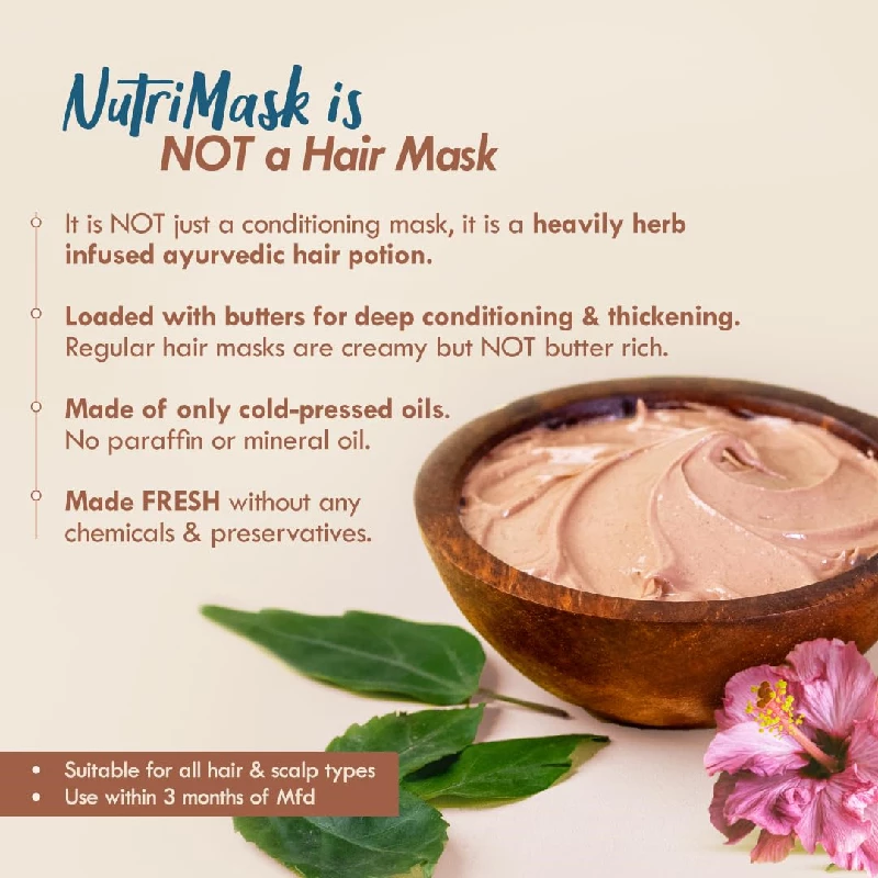 Nat Habit Five Oil Hibiscus NutriMask-Hair Mask - Image 6