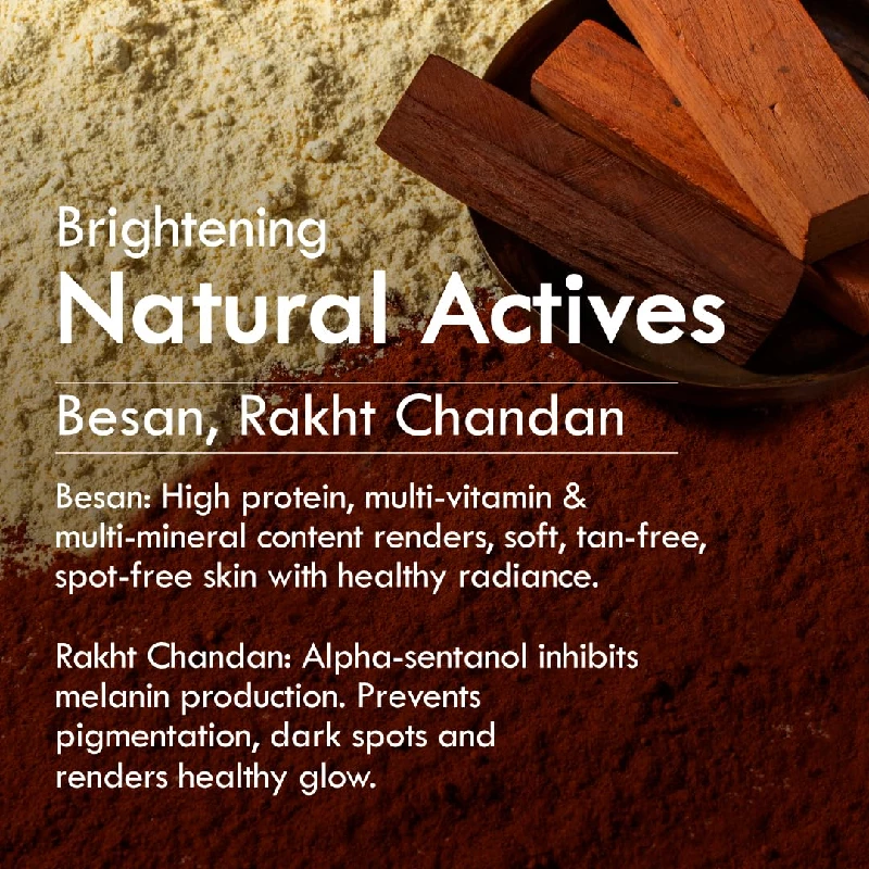 Nat Habit Fresh Daily Tikta Skin Brightening Ubtan Face Wash - Image 3