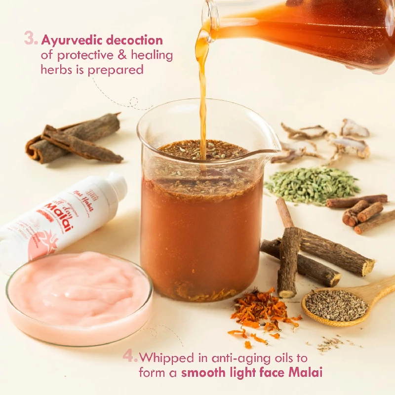 Nat Habit Fresh Whipped Tomato Patchouli Vit-B E C Youth Anchor All Day Face Malai Cream - Image 2