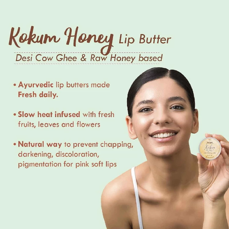 Nat Habit Kokum Honey Lip Balm Fresh Infused Lip Butter 10 g - Image 2