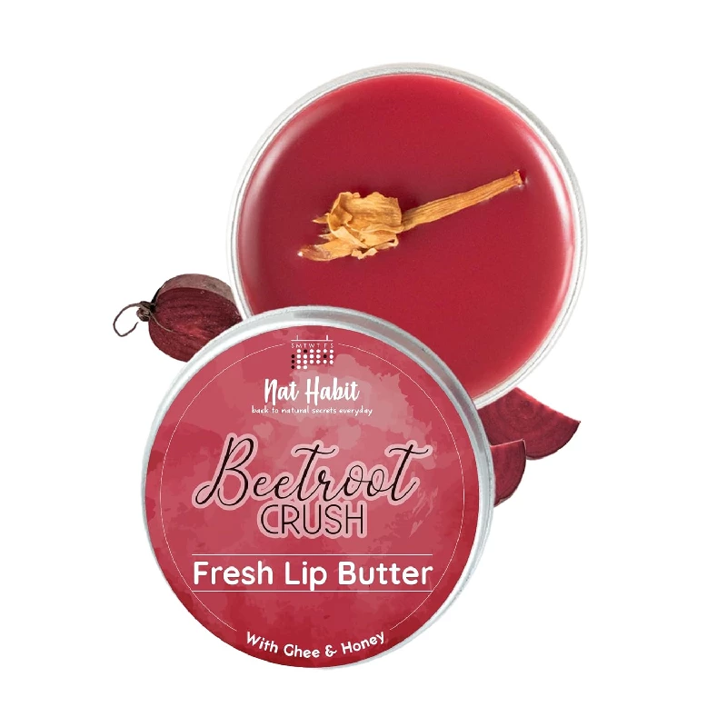 Nat Habit Lip Balm Fresh Beetroot Lip Crush - Image 5