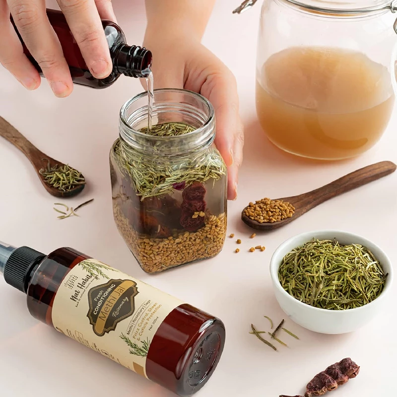 Nat Habit Rosemary Conditioning Methi Jal Hair Serum - Image 3