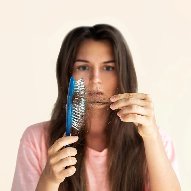 Nat Habit Back To Natural Secrets Everyday Wide Tooth Wooden Kacchi Neem Comb & Trileaf Dasabuti Hair Oil - Image 4