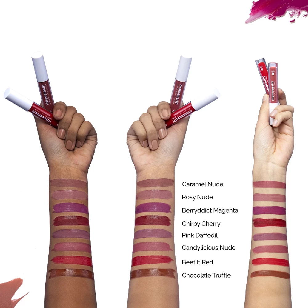 Naturally Matte Liquid Lipstick - Beet It Red - Image 5