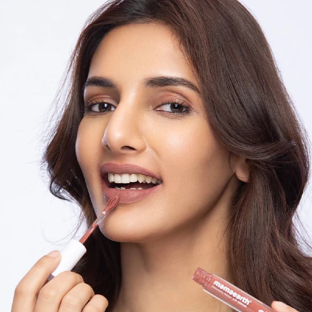 Naturally Matte Liquid Lipstick - Caramel Nude - Image 2
