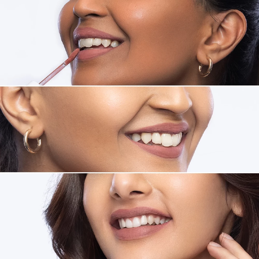Naturally Matte Liquid Lipstick - Caramel Nude - Image 5
