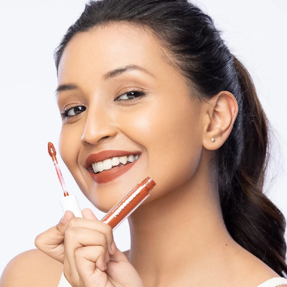 Naturally Matte Liquid Lipstick - Chocolate Truffle - Image 2