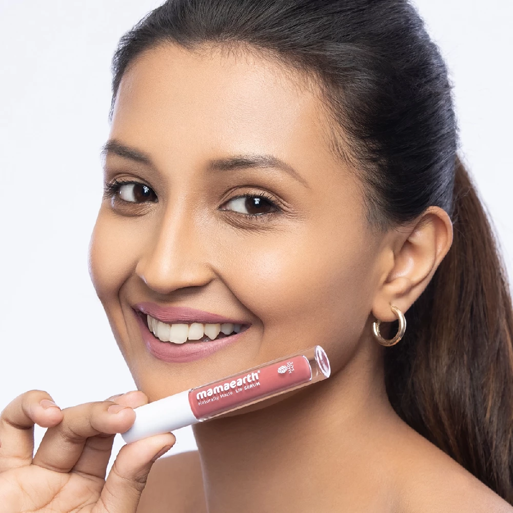 Naturally Matte Liquid Lipstick - Rosy Nude - Image 2