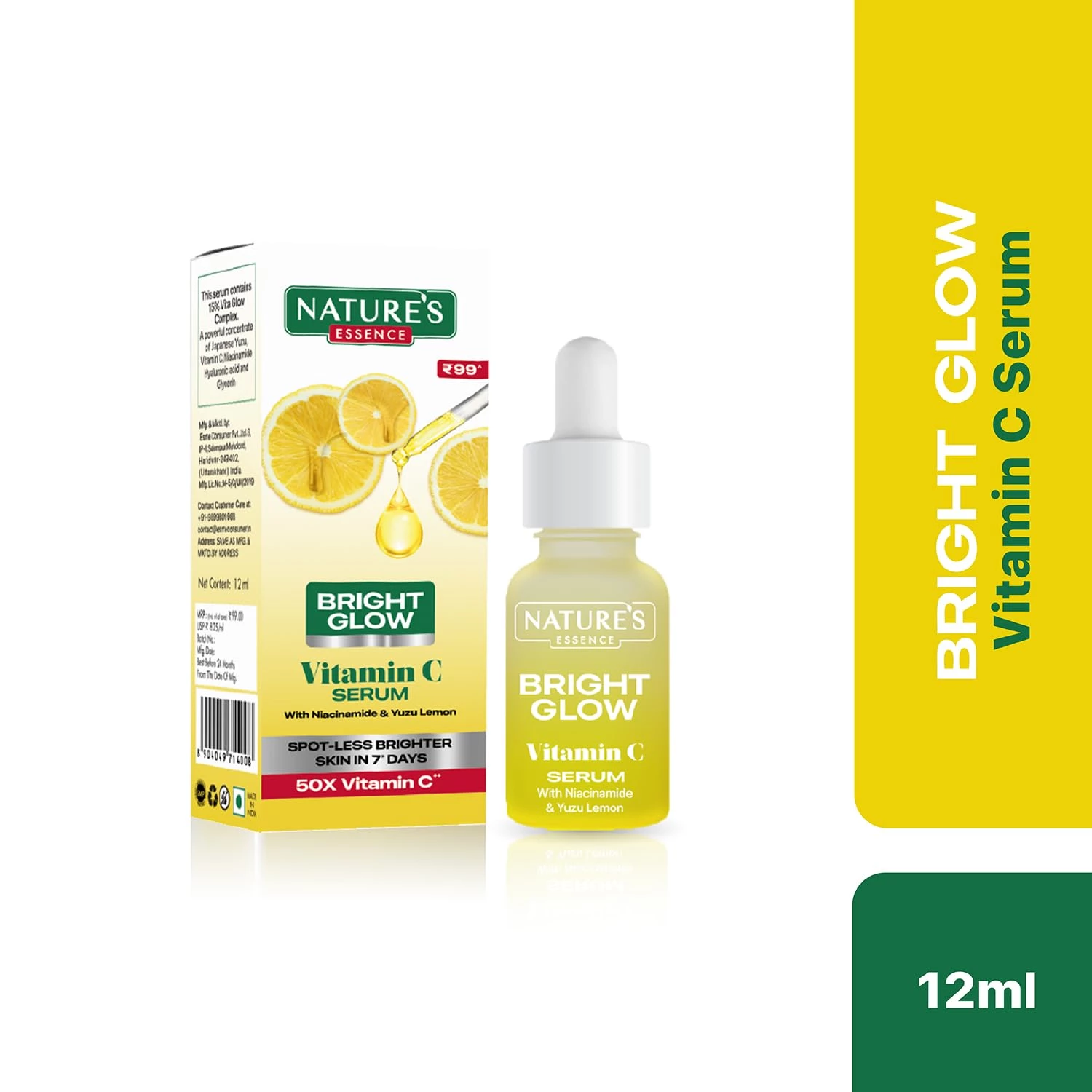 Nature's Essence Bright Glow Vitamin C Serum - Image 2