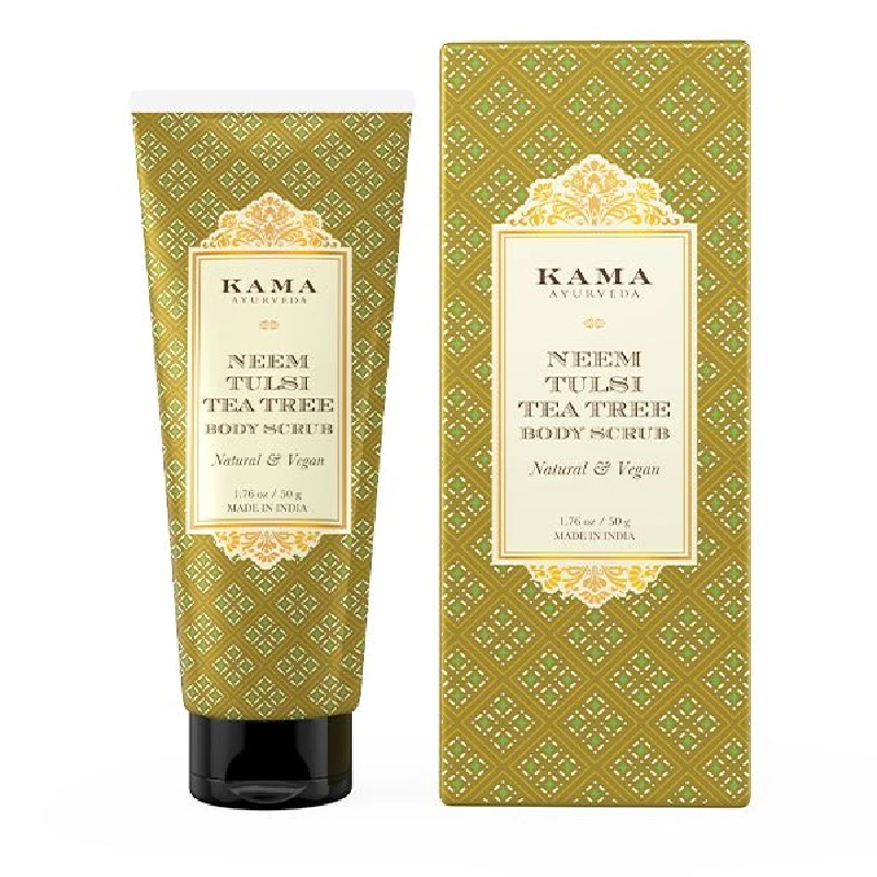 Neem Tulsi Tea Tree Body Scrub - Image 3