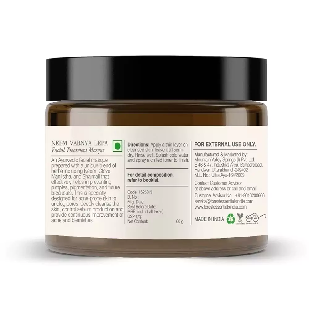 Forest Essentials Neem Varnya Lepa - Image 2