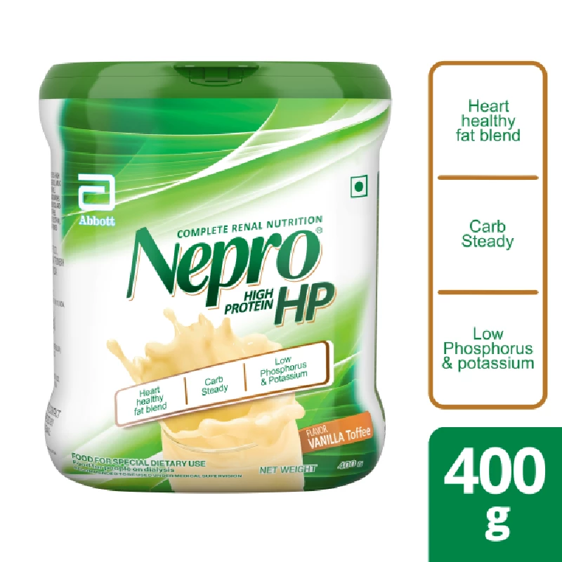 Nepro Vanilla Toffee Hp High Protein Health Drink Powder
