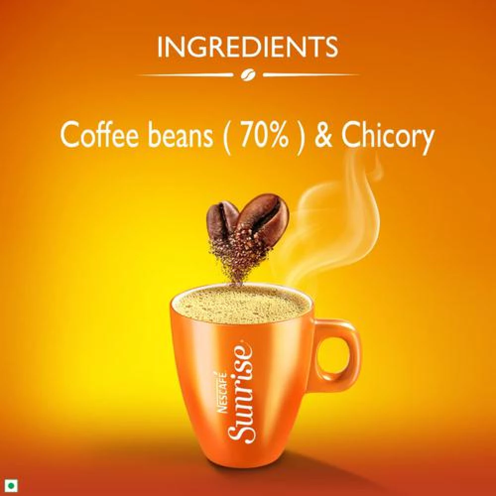 Nescafe  Sunrise Instant Coffee - Chicory Mixture - Image 3