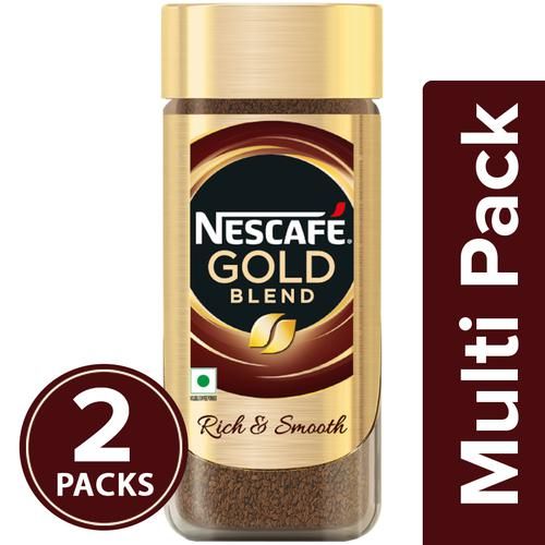 Nescafe Gold Blend Instant Coffee Powder - Rich & Smooth