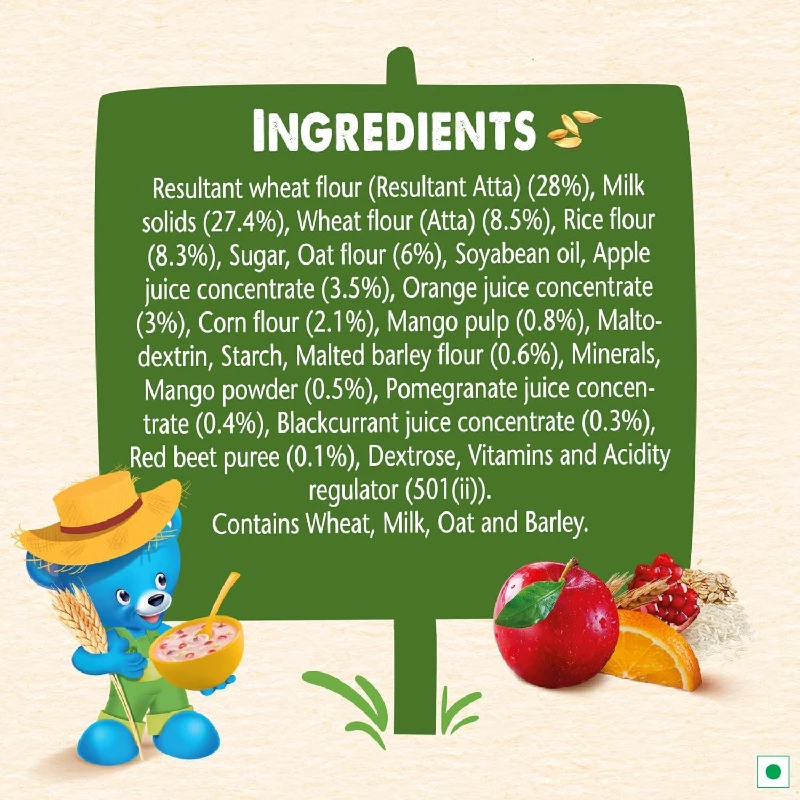 Nestle Ceregrow Kids Multigrain Cereal with Milk & Fruits - Image 3