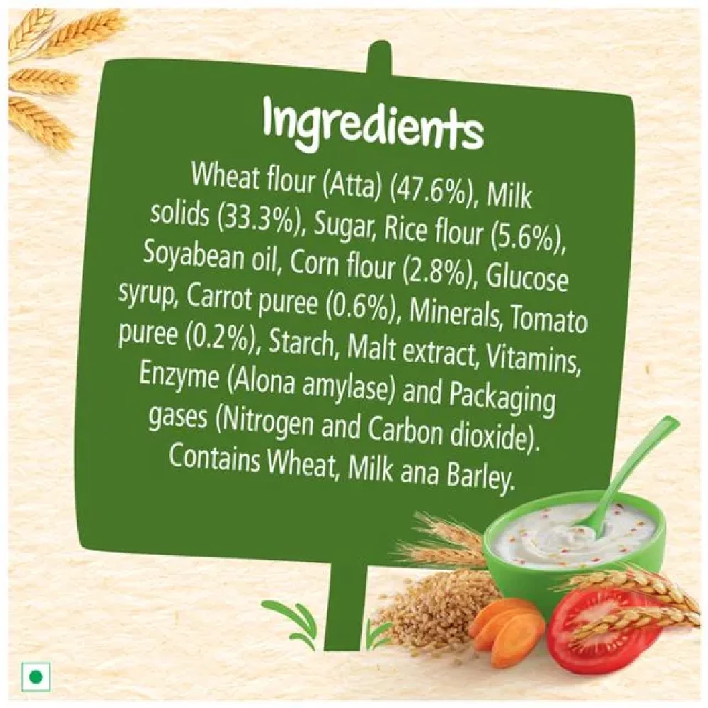 Nestle Cerelac Baby Cereal with Milk - Wheat-Rice Mixed Veg, From 10 to 24 Months - Image 3