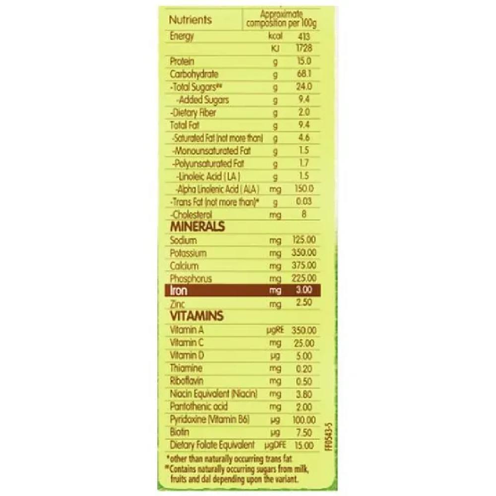 Nestle Cerelac Baby Cereal with Milk - Wheat-Rice Mixed Veg, From 10 to 24 Months - Image 4