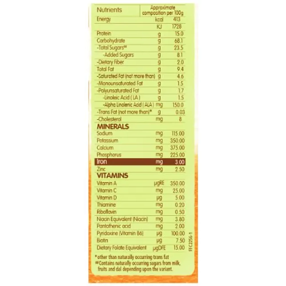 Nestle Cerelac Baby Cereal with Milk, Wheat Orange, From 8 To 24 Months - Image 4