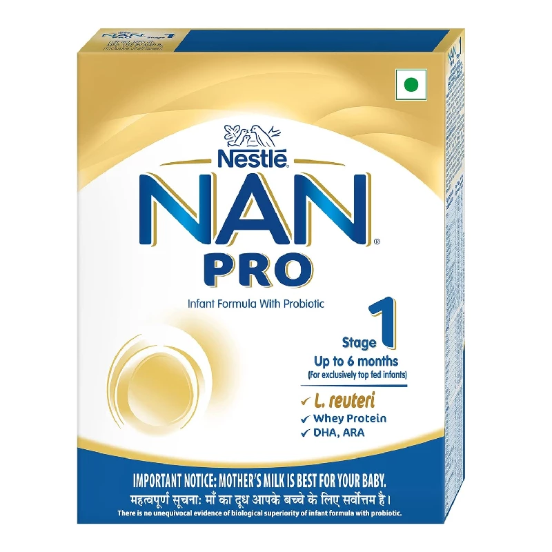 Nestle Nan Pro 1 Infant Formula With Probiotic Nestle Nan Pro 1 Infant Formula With Probiotic-Pack Size-400 g