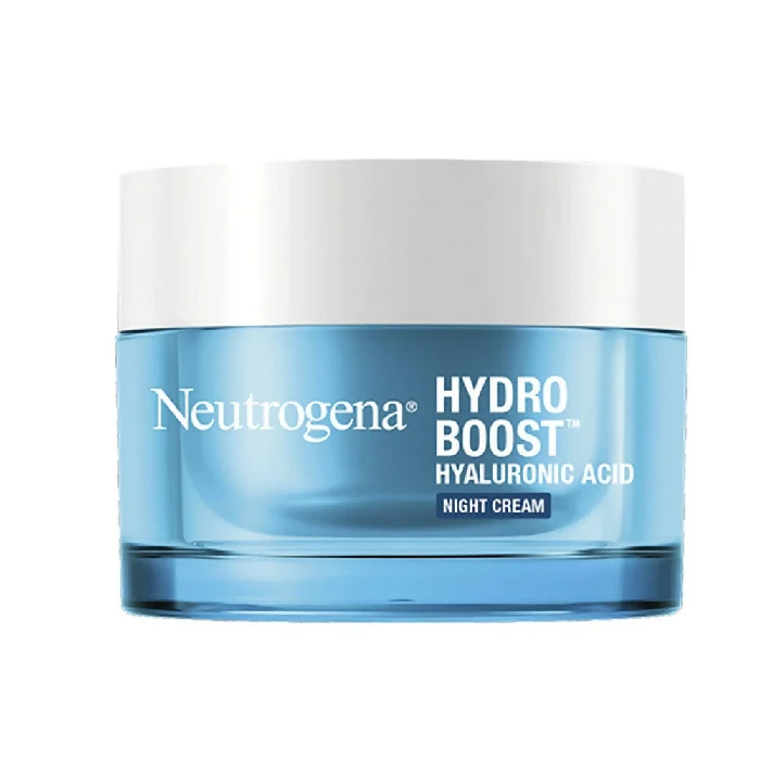 Neutrogena Hydro Boost Hyaluronic Acid Night Cream Neutrogena Hydro Boost Hyaluronic Acid Night Cream-Pack Size-50 g