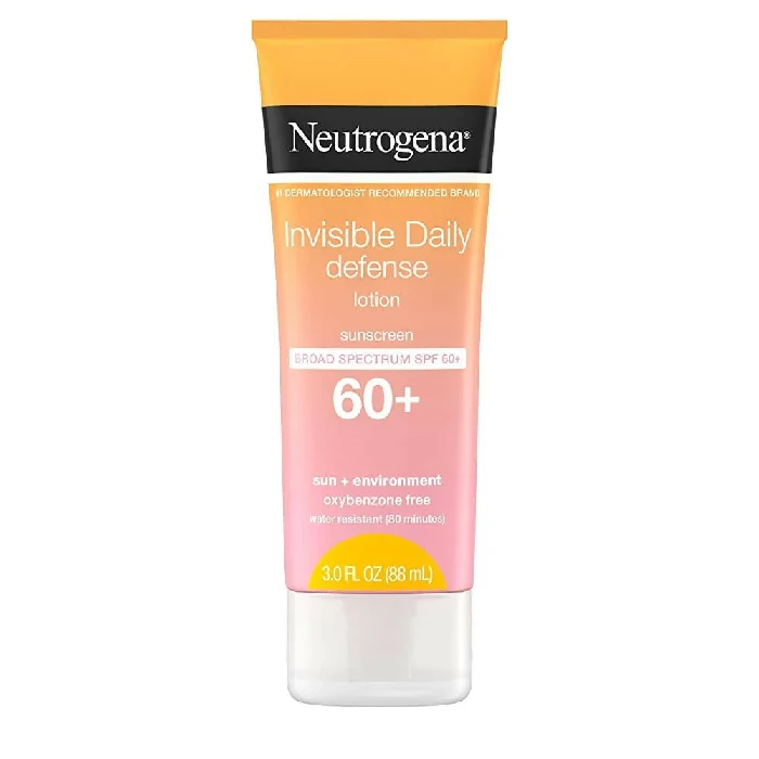 Neutrogena Invisible Daily Defense Sunscreen Lotion Neutrogena Invisible Daily Defense Sunscreen Lotion-Pack Size-88 ml